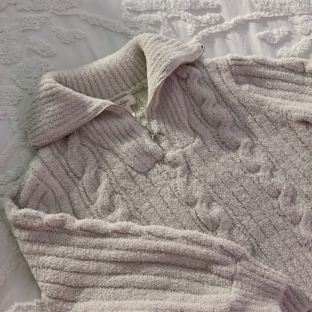 half zip sweater